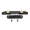 Guitar Roller Saddle Bridge Replacement Part with Rosewood Base