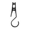 4 Pezzi Clip Gancio per Tenda da Campeggio Esterna, Gancio Robusto a Forma di S con Clip, Gancio Morsetto Portatile Leggero Multifunzione