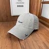 New simple washed cap spring and autumn embroidery soft top baseball cap men's and women's sun hat