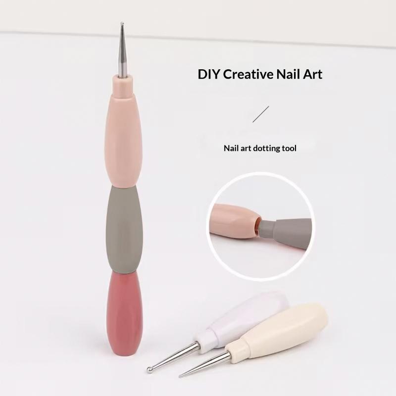 

5Pcs Interlockable Nail Art Dotting Pen Painting Brush Multicolor Handle Liner Drawing Flower Dotting DIY Manicure Tools