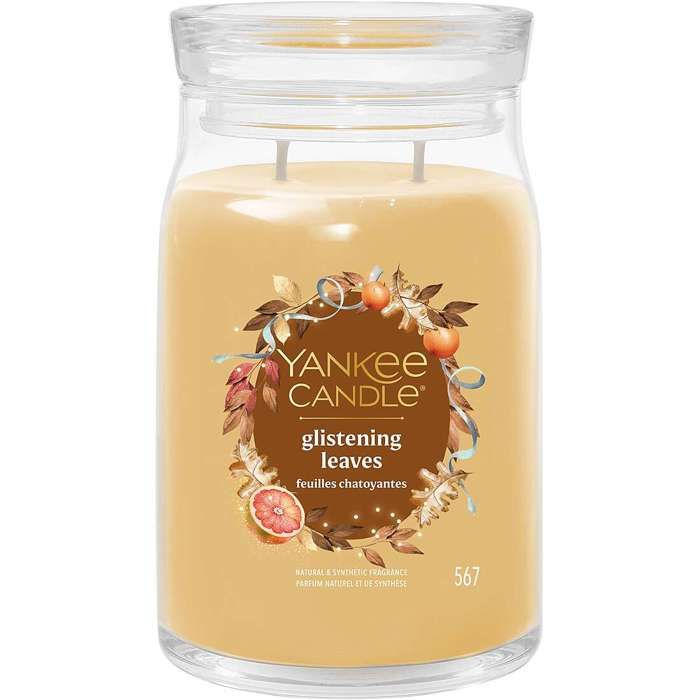 Bougies Grande - Verre Jaune - Yankee Candle - 2653162E