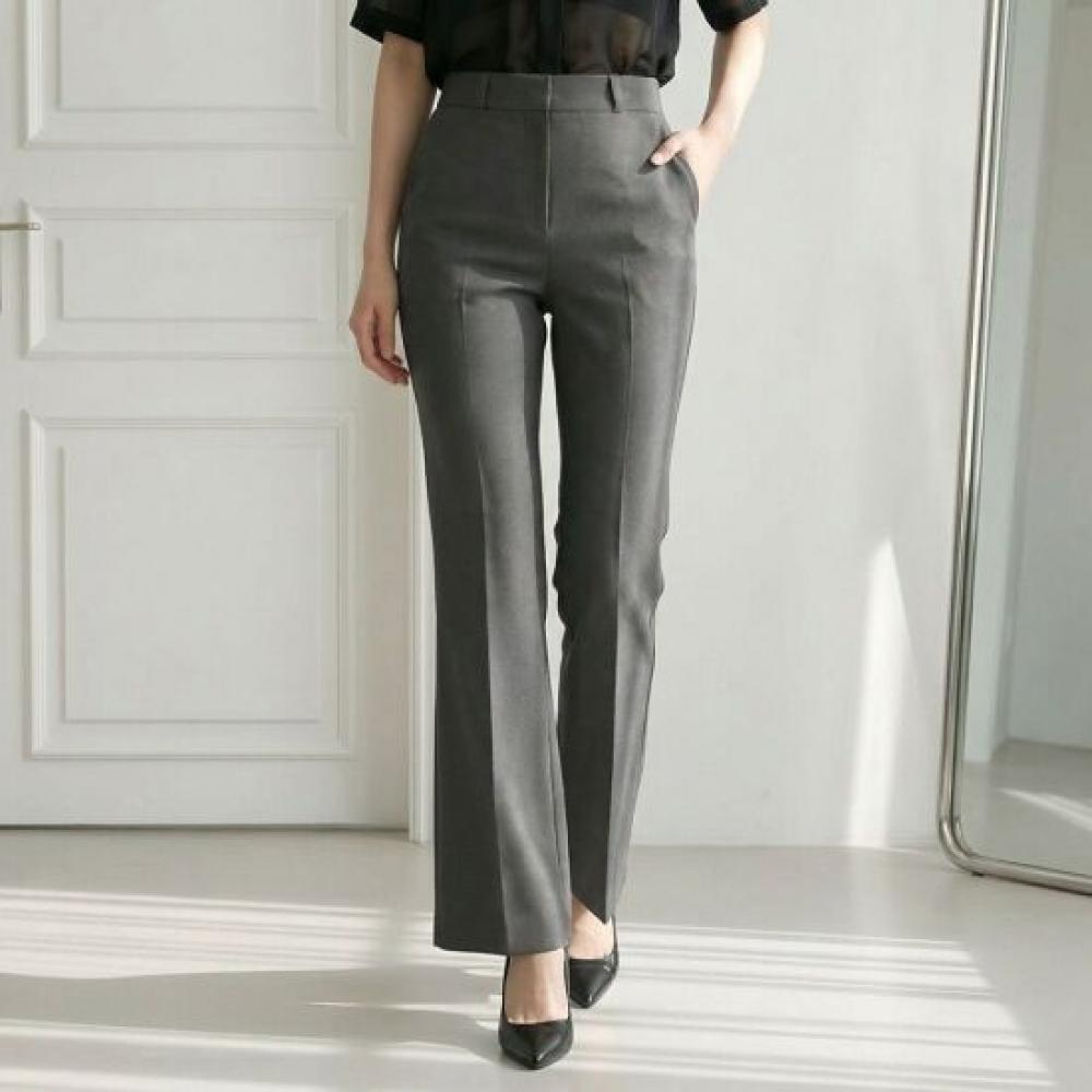 Melting Brown Women Slim Fit Bootcut Slacks Pants