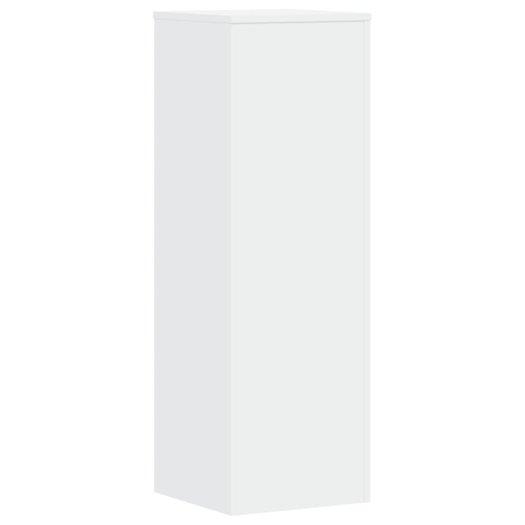 Plant Stand Set 2 pcs White 33 x 33 x 100 cm Engineered Wood