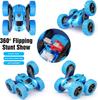 Remote Control Car, RC Car Toys for 6-12 Year Old Boys, Off Road RC Stunt Car 4WD 360° Rotating Remote Control Car