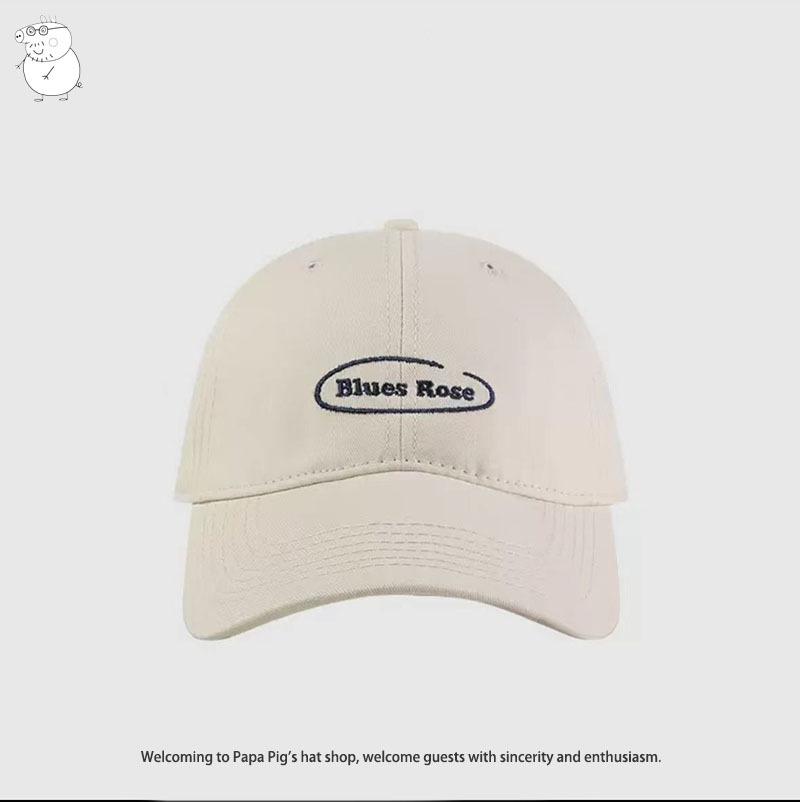 

Шляпа новая весенне-летняя модная бейсболка с женским лицом, маленькая вышивка, студенческая пара, кепка в стиле Майяра Adjustable 54-58cm