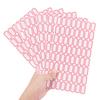 10Sheets/Pack Label Paper Self-Adhesive Stickers Name Note Price Tag Bar Sticker