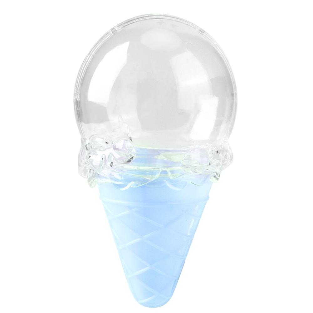 8pcs Ice Cream Shape Ice Cream Candy Box Transparent Reusable Transparent Candy Box 10x6cm/3.9x2.4in PS Candy Storage Container 5x5x5cm синий