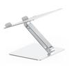 Notebook Stand Adjustable Angle Aluminum Alloy  Lift Laptop Heighten Holder for PC Tablets 7-17 inch Anti-slip
