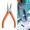 CR-V Stainless Steel 90-Degree Double-Edge Flush Cutters (4/6/10mm) Sprue Burr Trimmer for Plastic Processing Hand Tool
