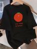 Funny Work Quote Tomato Tshirt Unisexs Unisexs Fit Tees With We Need A Break Slogan Print Casual Crew Neck Minimalist Top
