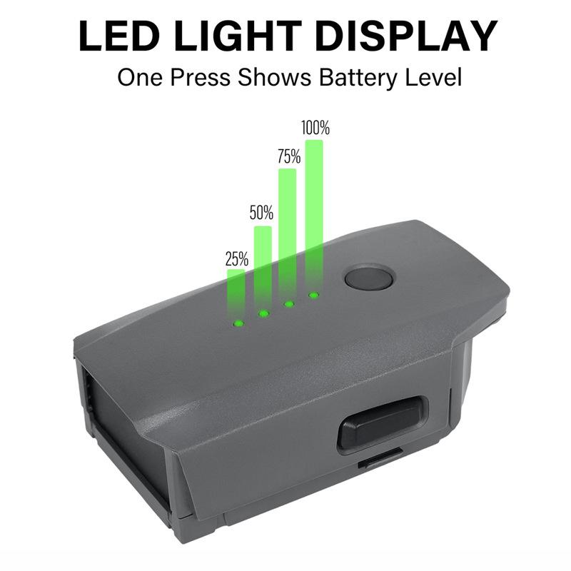 Yu Series 3830mAh Dual Replacement Battery for DJI Mavic Pro Drone