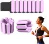 Wrist Ankle Weights Wearable Adjustable Arm Leg Weights Bangles Weighted Pilates Weight Bracelet for Yoga Barre Walking Gym