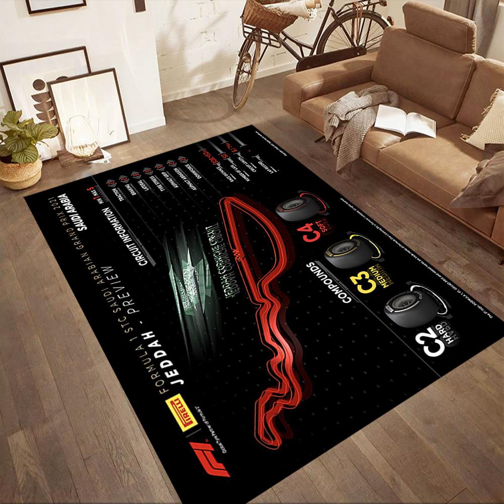 Budapest Circuit Preview Square rugs are a great choice for living rooms, bedrooms, home décor, and as gifts