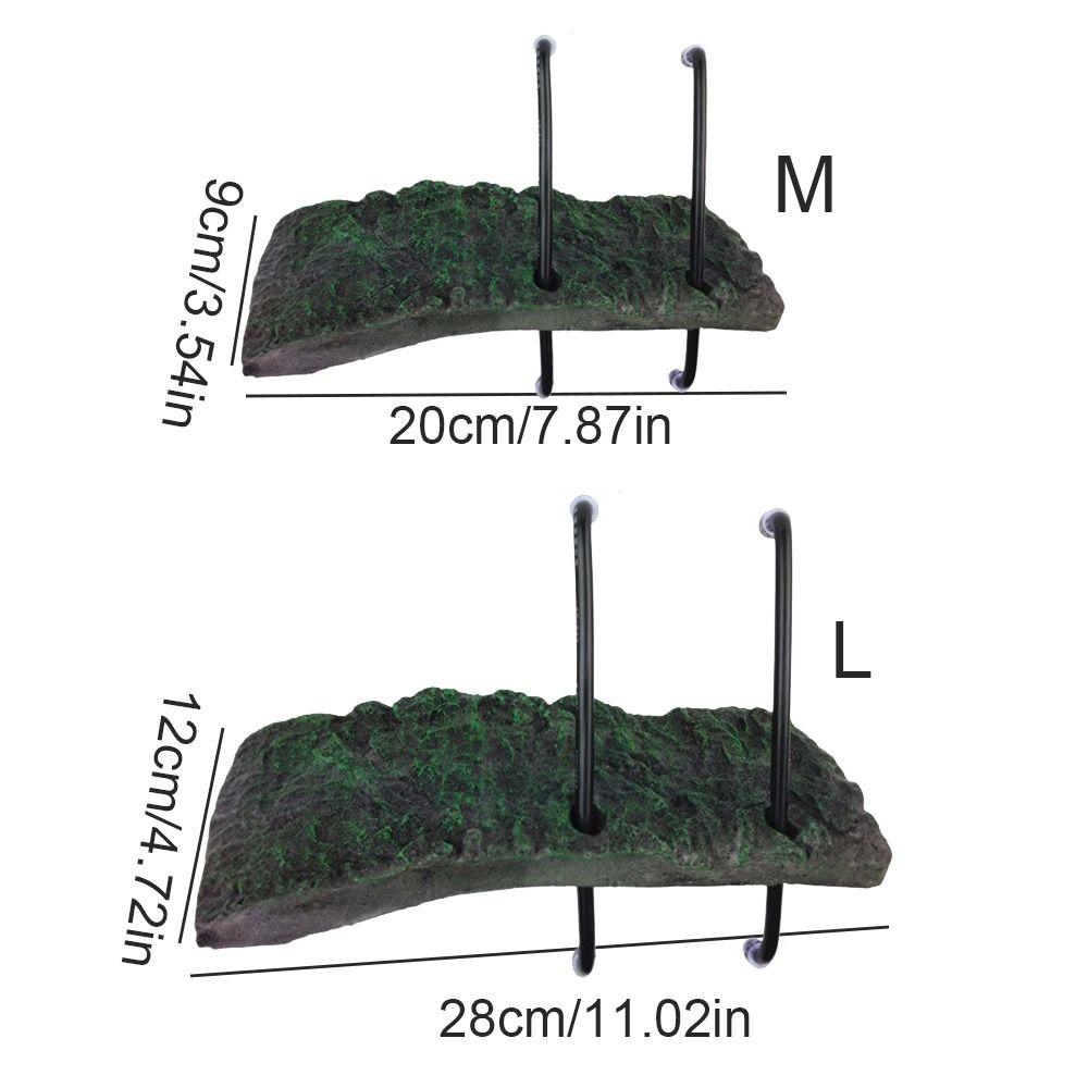 Resin Turtle Basking Platform Automatic Rising-lowering Tortoise Climb Island Fish Tank