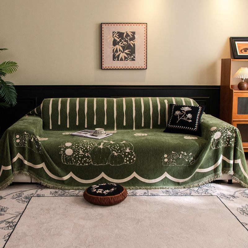 Sofa cover is universal in all seasons, simple new sofa towel, one-piece sofa cover, high-end sofa cushion cover 180*130