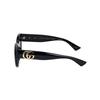 Gucci Logo Injection Cat Eye Sunglasses Women Sunglasses Black GG1976SK001