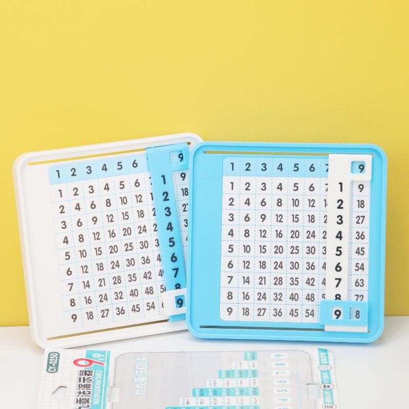 Multiplication Quick Search Card Math Enlightenment Multiplication Table Portable Cartoon Fun Quick Search Multiplication