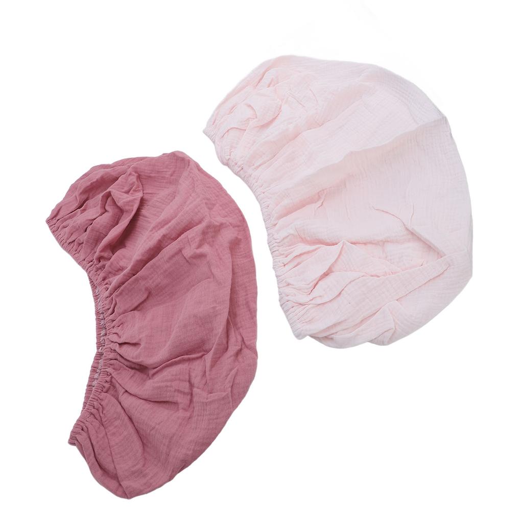 2 Stück Wickelauflagenbezug Weich Atmungsaktiv Wickeltischauflagenbezug Einfarbig Wickelauflagenlaken für Baby