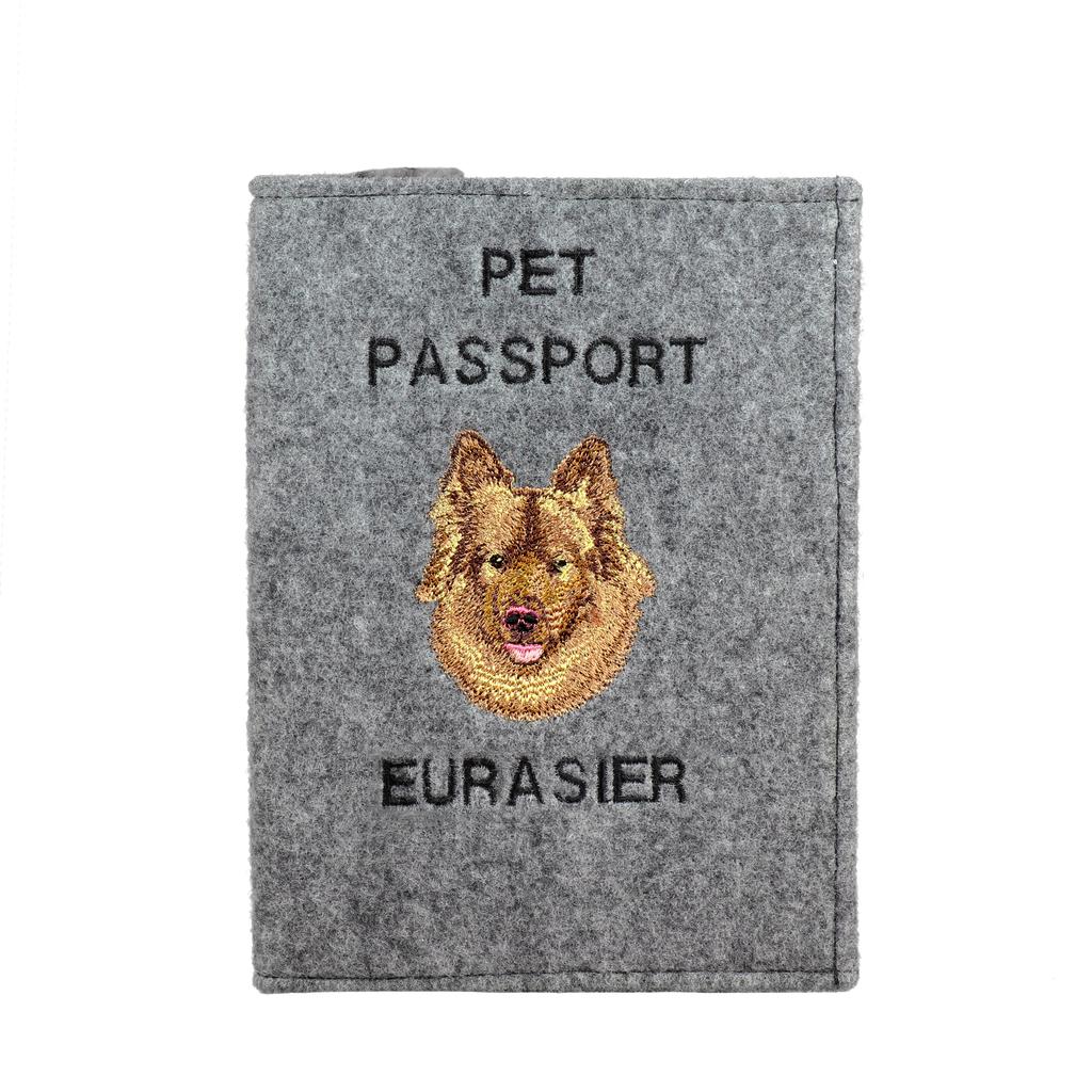 Eurasian, Eurasier – Dog passport case, document case | Art-Dog