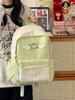 Schoolbag Japanese cute angel cat small backpack vitality sweet sister holiday travel shop gentle healing backpack