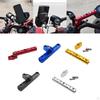 Motorcycle Extend Adapter Holder Crossbar Extension Bracket Support Bar CNC Expander