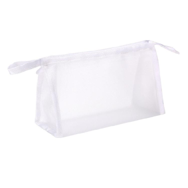 

Многофункциональная сумка-держатель для карандашей, прозрачная сумка для карандашей, большая вместительная сумка для ручек, портативная сумка-органайзер для инструментов для макияжа белый