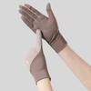 Summer Ice Silk Cooling UV Protection Sunscreen Riding Cycling Driving Sun Gloves for Women
