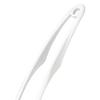 Mameita Cleaning Toilet Tongs, 6cm Wide X 3cm Deep X 22cm Long, White, Fits Sheets and Paper, Compact, Includes Storage Case, TS-311