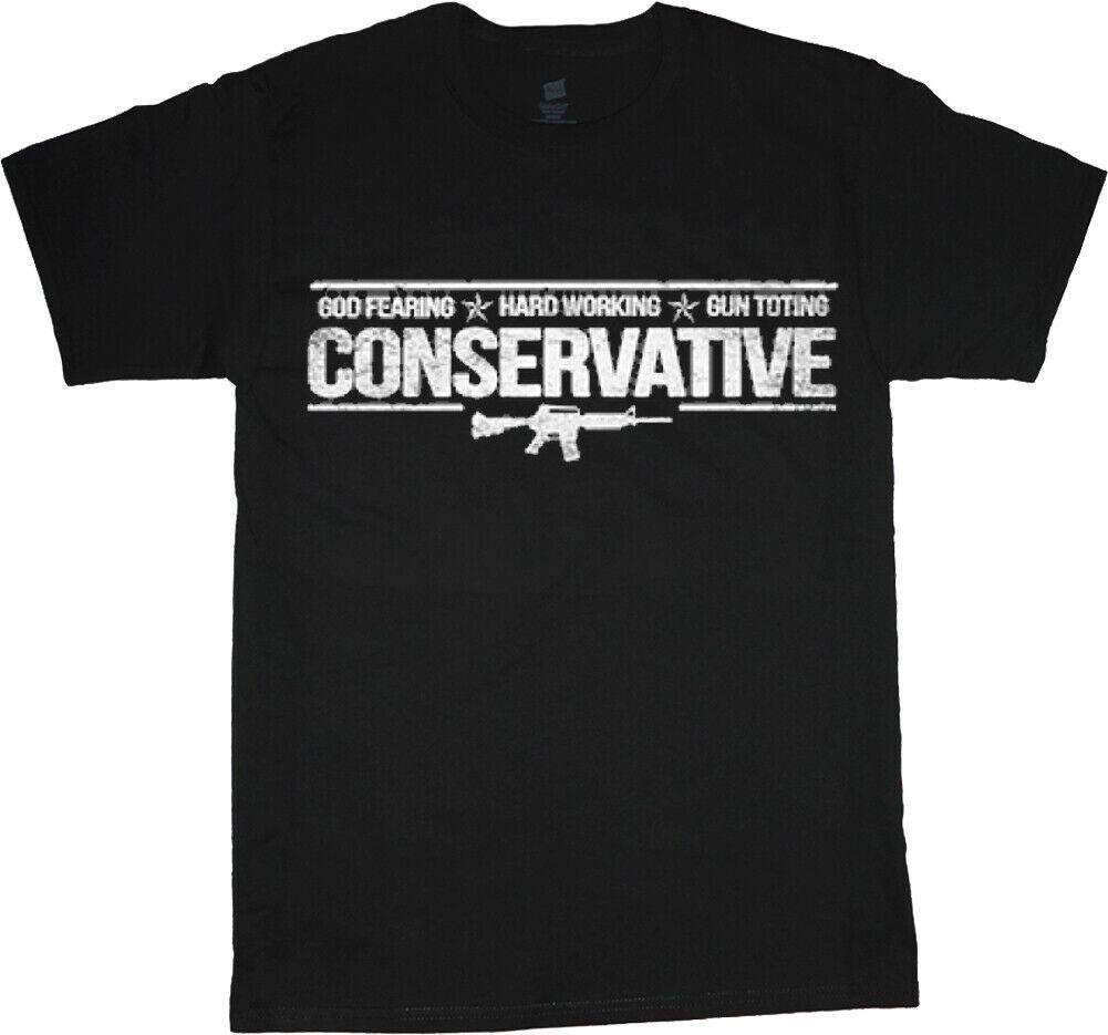 Buy Mens Graphic Tees Conservative Pro 