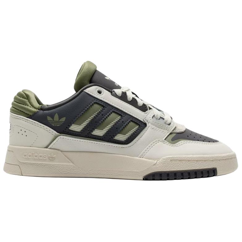 Adidas Originals Drop Step Cushioning, Lightweight, Breathable Low Top Skateboard Shoes Unisex White Sneakers JP9209