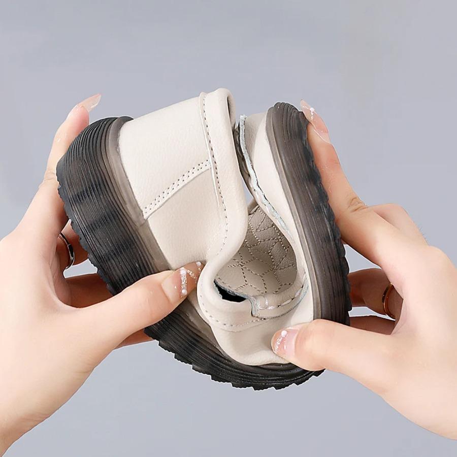 2025 Designer's new 100% leather women's casual shoes Women's flat mother shoes spring and autumn casual walking women's shoes