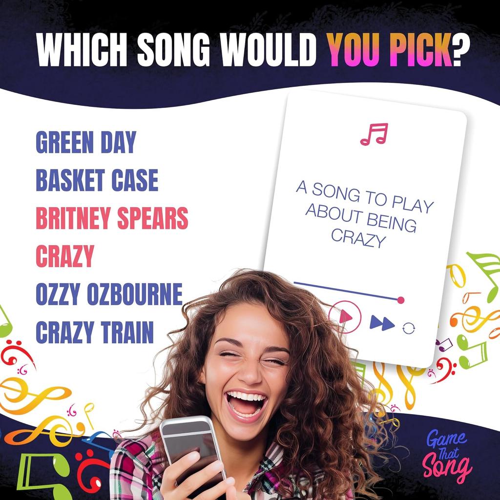 Game That Song Fun Music Entertainment Gatherings
