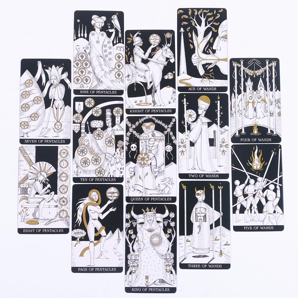 Symbolic Soul Tarot 78pcs Study Deck for Beginners 10.3*6cm Board Games Cards