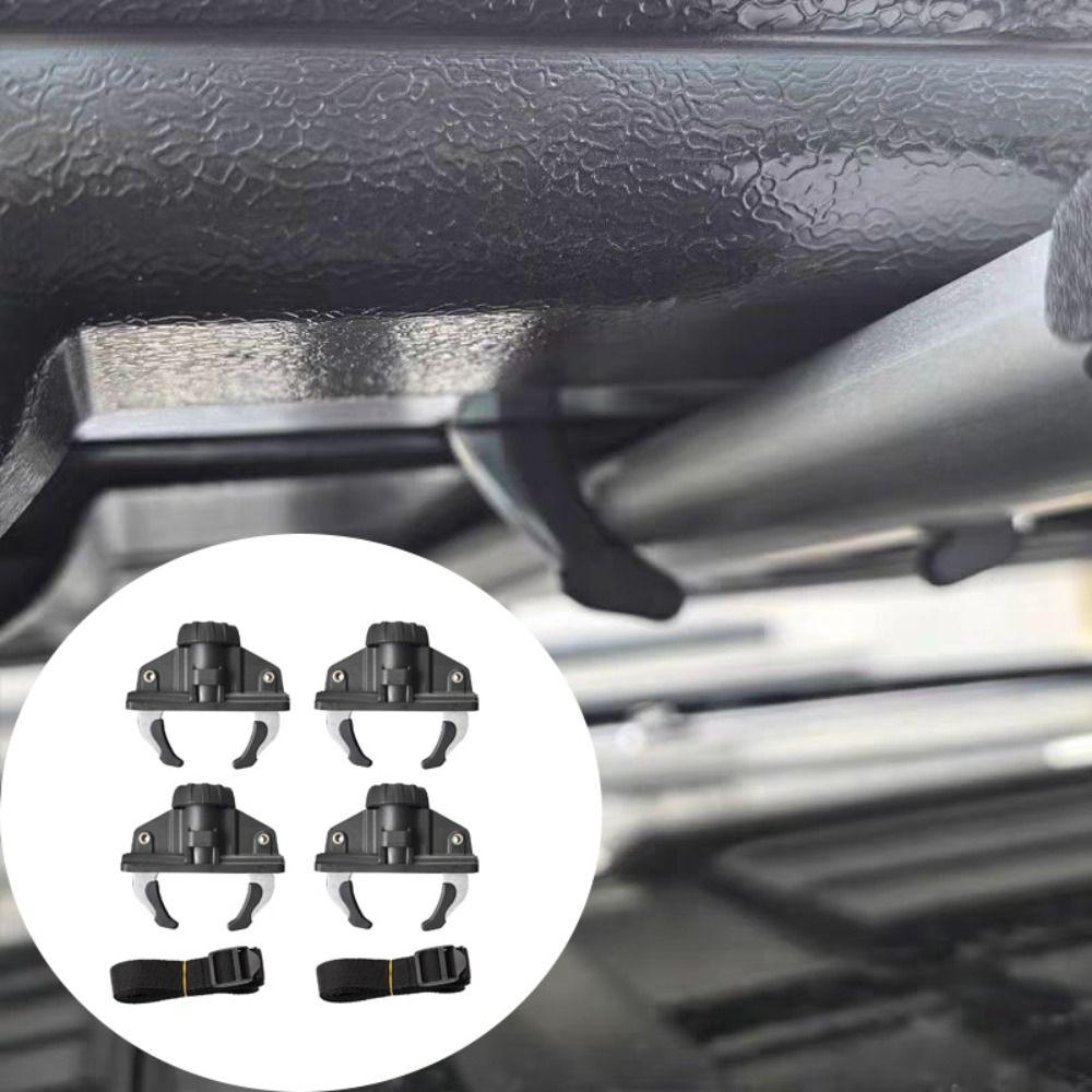 Schnellmontage-Befestigungsschnalle Verstellbarer Gepäckträger-Clip-Halter Dachbox-Clip Gepäckträger