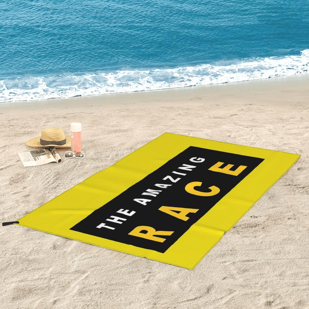 Roudtour erstaunliches Rennen Strandtuch Weiche Mikrofaser Schnelltrocknend Saugfähig Schnelle Handtücher Für Bad