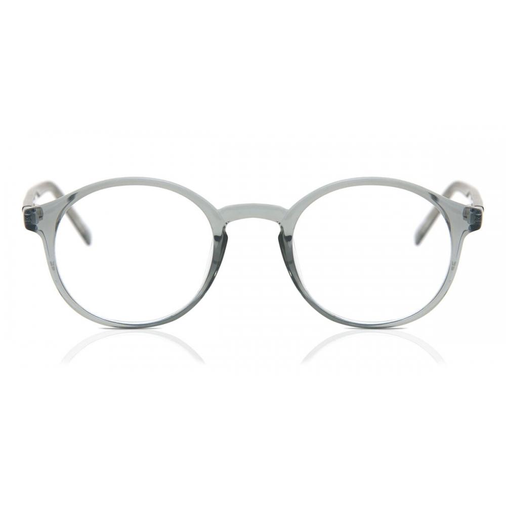 

Полная оправа, круглые, прозрачные, серые, Smartbuy Collection Potocraks Ac18g, модные мужские очки Transparent Grey/48