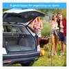Multi-pocket Backseat Storage Bag Adjustable Straps Car Seat Back Organizers  Car