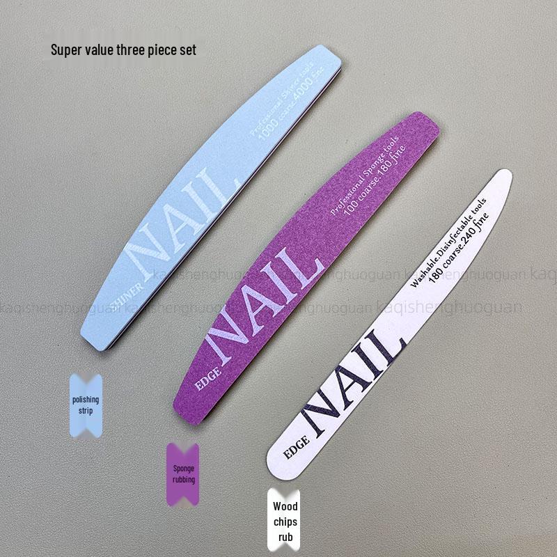 Washable Wear-Resistant Nail Shaping and Polishing Block