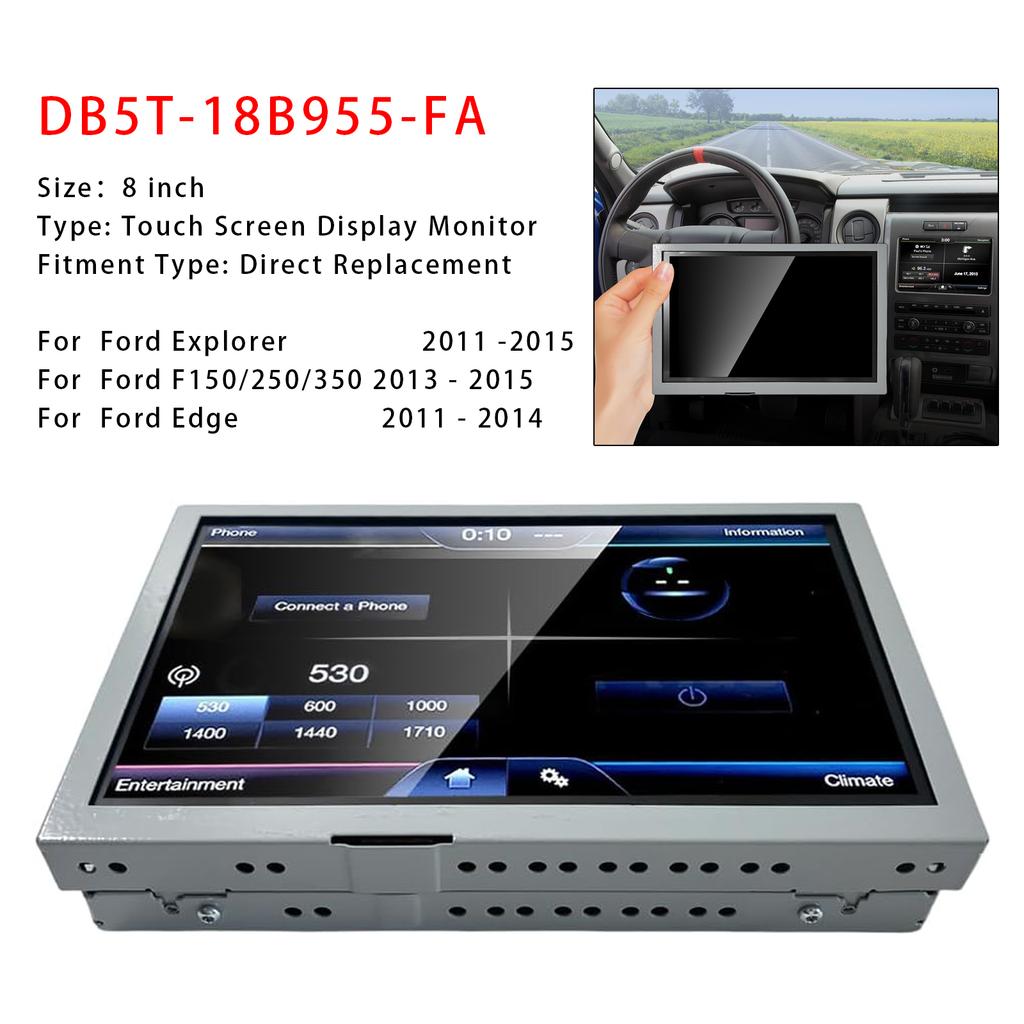 8" Sync Radio Information Touch Screen Display For Ford F250 F350 2013-2015