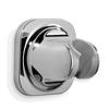 Punch Free Adhesive Handheld Shower Holder Chrome Silver