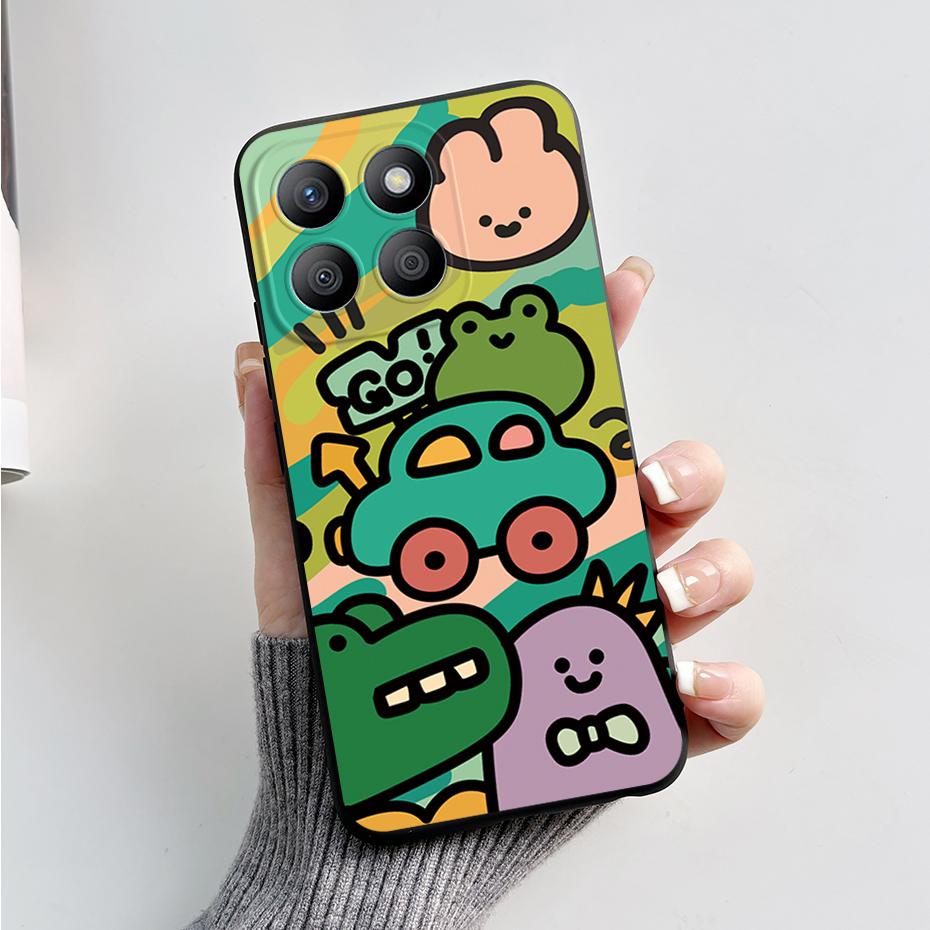 For Huawei Honor X8b 6.7" Case Cute Rabbit Panda Soft Silicone Cover For Honor X8B X 8b LLY-LX1 LLY-LX2 LLY-LX3 Phone Case Funda