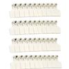100Pcs High Quality Cow Sheep Pig Ear Tags Customizable Number Ear Tags Farm Animal Identification Ear Tags Livestock Supplies