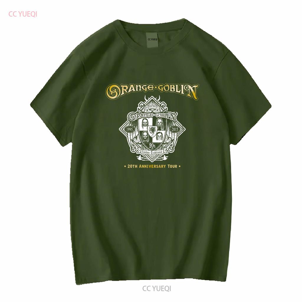 ORANGE GOBLIN kündigen 20-jährige Jubiläumstour an S bis 5XL T-Shirt S5286 Vintage gewaschen Weich Stilvoll Bequem Vielseitig Lässig