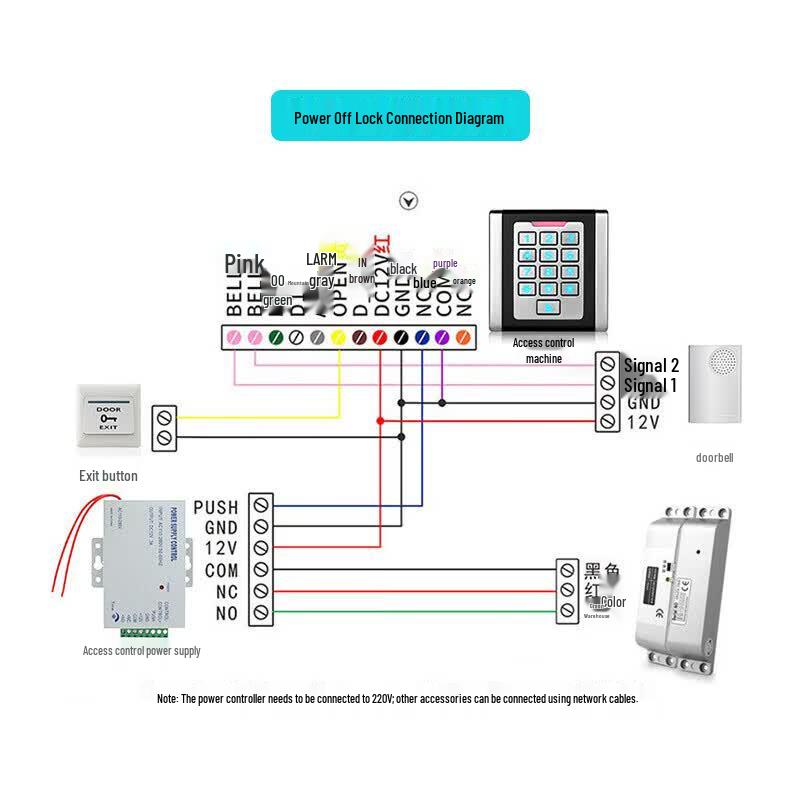 Bingyu Surface-Mounted Electric Bolt Lock
