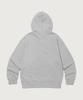 Champion Small Logo Loose Fit Zip-Up Hoodie Grey