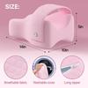 Body Memory Cotton Leg Pillow Breathable Washable Cover Pillow Better Sleeping Pillow For Pain Relief Thigh Leg Pad Cushion