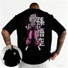 Dragon Ball Japanese Anime Printed Men's T-Shirt Summer Unisex Loose and Breathable Cotton T-shirt Top