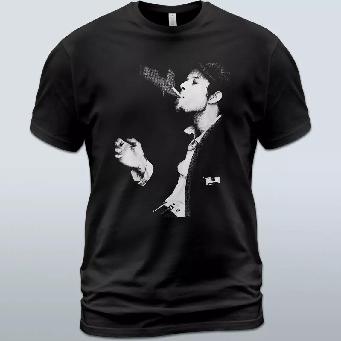 Cotton T-Shirt Tom Waits After The Fox Tee Closing Time Make It Rain Lie to M... S разноцветный