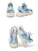 Disney Princess Elsa Baotou Sandals Summer Student Soft Bottom Knob Casual Beach Shoes