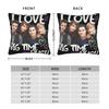 Pillow Case Big Time Rush  Print  Pillow Cover For Living Room Bed Chair Funny Pillowcases